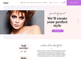 Muji | Beauty Shop & Spa Salon WordPress Theme