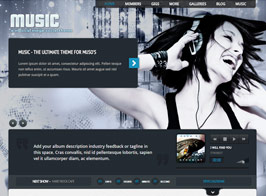 Music – Musicians theme & Facebook app