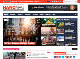 Nanomag – Responsive WordPress Magazine Theme