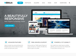 Nebula – Responsive Multi-Purpose Theme