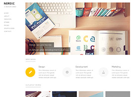 Nordic – Retina Responsive WordPress Theme
