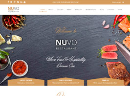 Nuvo – Cafe & Restaurant WordPress Theme
