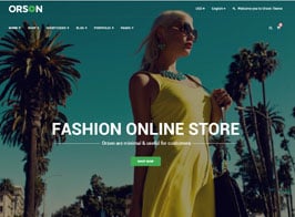 Orson – WordPress Theme for Online Stores