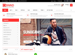 Oswad – Responsive Supermarket Online Theme