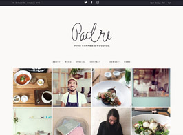 Padre – Cafe & Restaurant WordPress Theme