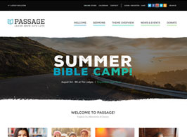 Passage – Church, Sermons, Donations & Events Management