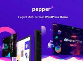 Pepper – Elegent Multi Purpose WordPress Theme
