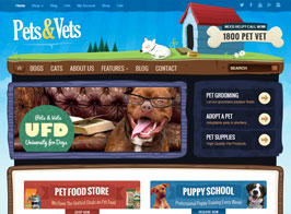 Pets & Vets – WordPress & WooCommerce