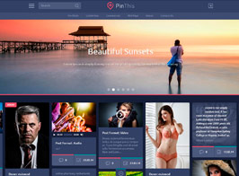 PinThis – Masonry Style WordPress Theme