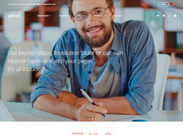 Pivot – Responsive Multipurpose WordPress Theme