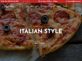 PizzaMia – Restaurant and Pizza WordPress Theme
