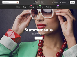 Polaris — Minimal & Powerful Multipurpose WooCommerce Theme