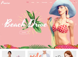 Precise – A Modern, Minimalistic Shop Theme