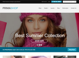 PrimaShop – Clean WooCommerce WordPress Theme