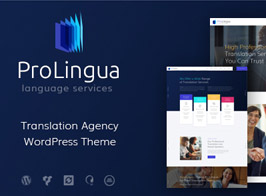 ProLingua | Translation Bureau & Interpreting Services WordPress Theme
