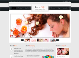 Pure Gift – Blog and Portfolio WordPress Theme