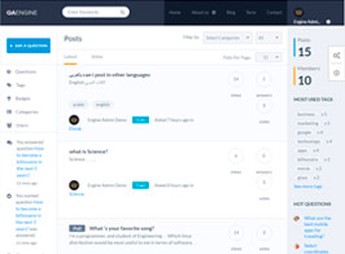 QAEngine – Question and Answer WordPress Theme