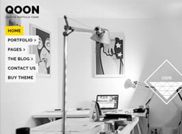 QOON – Creative Portfolio & Agency WordPress Theme