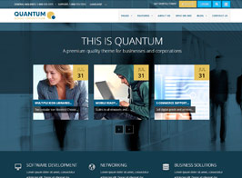 Quantum – Responsive Business WordPress Theme