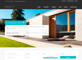 Realty – Unique Real Estate WordPress Theme