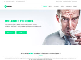 Rebel – WordPress Business Bootstrap Theme