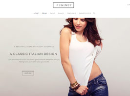 Regency – A Beautiful & Modern Ecommerce Theme