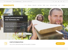 Renovate – Construction WordPress Theme