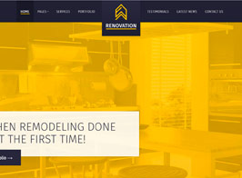 Renovation – Construction Company Theme
