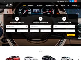 Rentify – Car Rental WordPress Theme