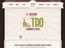 Retro – Vintage WordPress Theme