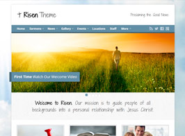 Risen – Church WordPress Theme (Responsive)