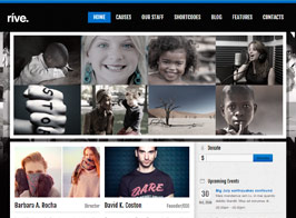 Rive – Responsive Charity WordPress Theme