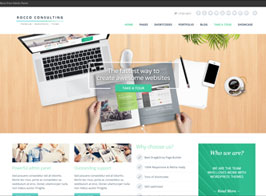 Rocco Flat WordPress Theme