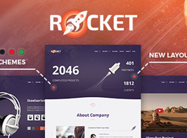 Rocket – Creative Multipurpose WordPress Theme