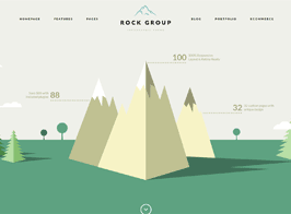 Rock Group | A Flat Multipurpose Infographic WordPress Theme