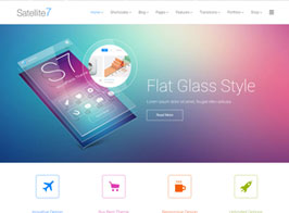 Satellite7 – Retina Multi-Purpose WordPress Theme