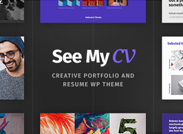 See My CV – Resume & vCard WordPress Theme
