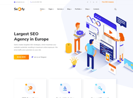 Seofy – Digital & Marketing WordPress Theme