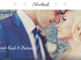 Shootback – Retina Photography WordPress Theme
