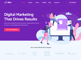 Silion – Digital Marketing WordPress Theme