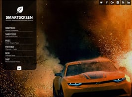 SmartScreen fullscreen responsive WordPress theme