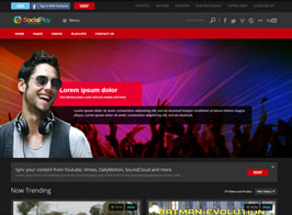 SocialPlay – Media Sharing WordPress Theme