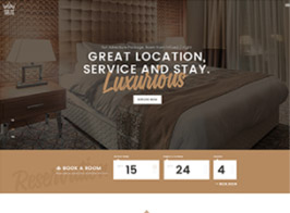 Solaz – An Elegant Hotel & Lodge WordPress Theme
