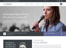 Solicitor – Law Business Responsive WordPress Theme