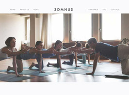 Somnus – Yoga & Fitness Studio WordPress Theme