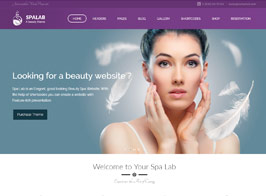 Spa Lab – Beauty Salon WordPress Theme