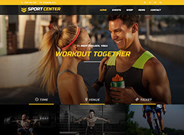 Sport Center – Multipurpose Events & Education WordPress Theme