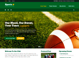 Sport – WordPress Club Theme