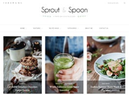 Sprout & Spoon – A WordPress Theme for Food Bloggers