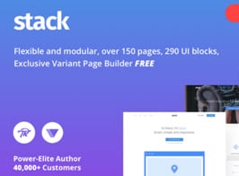 Stack – Multi-Purpose WordPress Theme with Variant Page Builder & Visual Composer